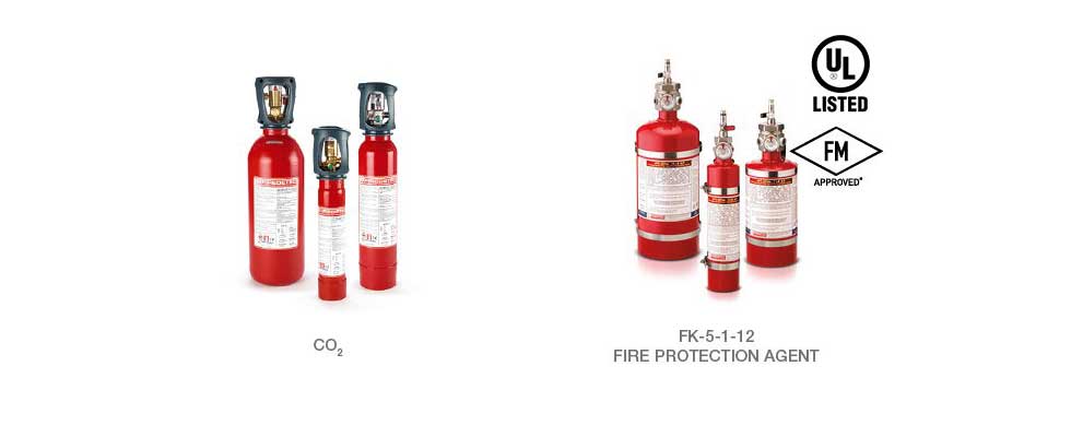 local application system fire suppression system agents co2 fk